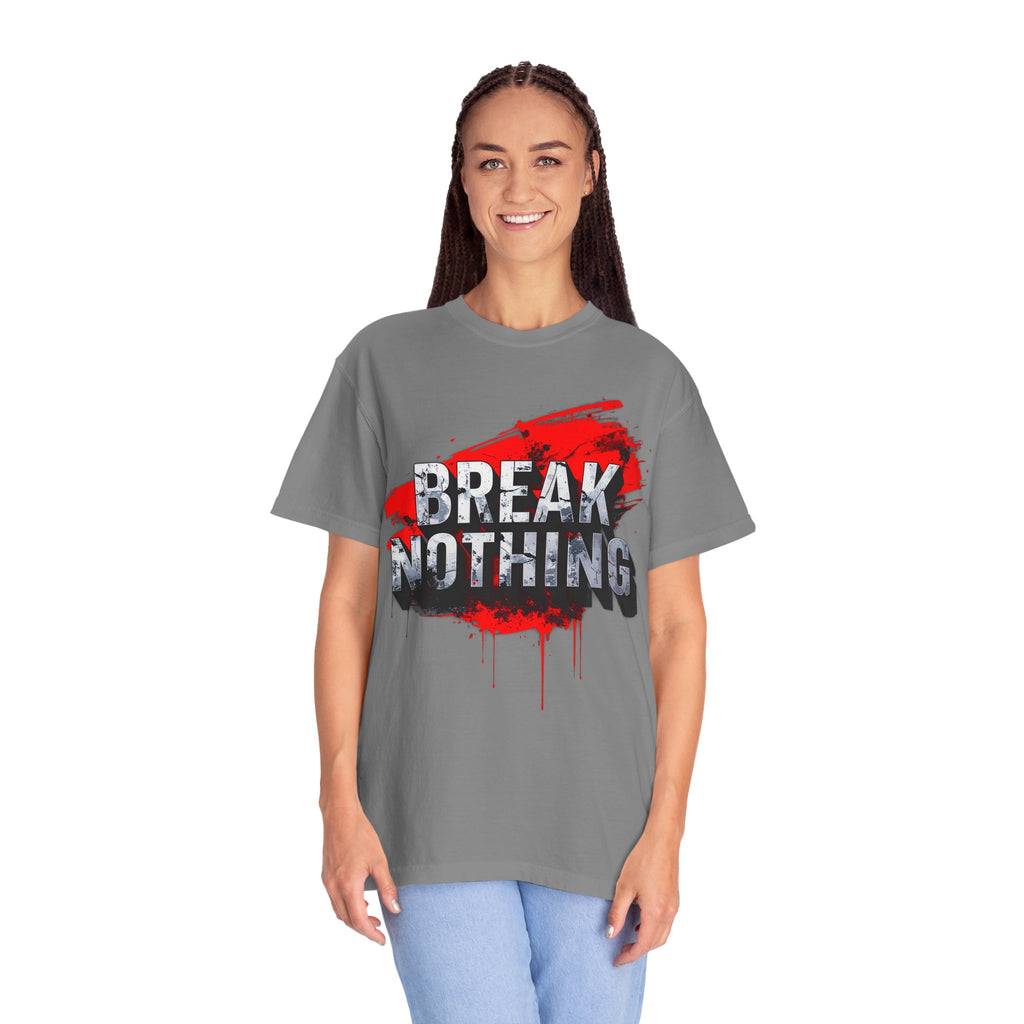 BREAK NOTHING – RAW Statement Hoodie | Outframe