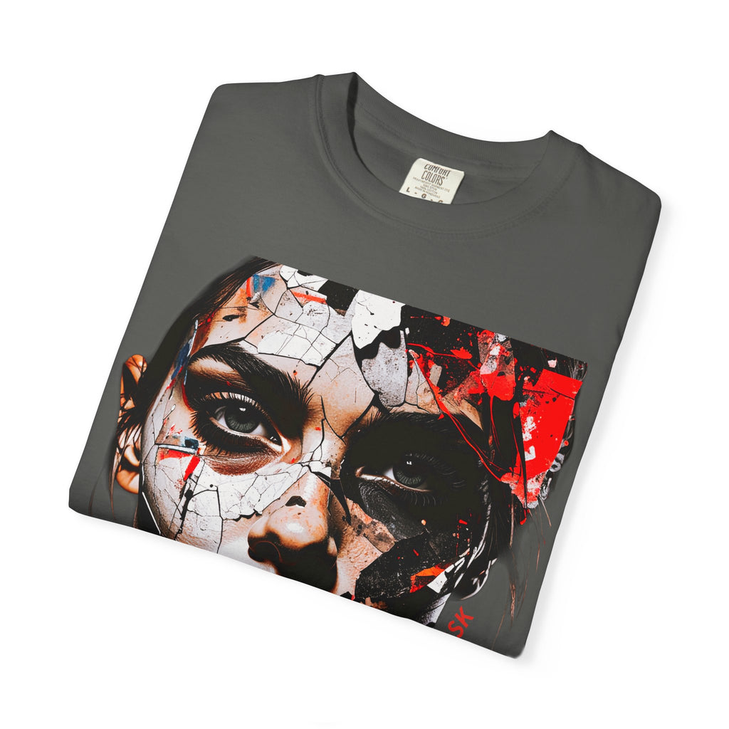 CRACK THE MASK – Dark Statement Graphic Tee