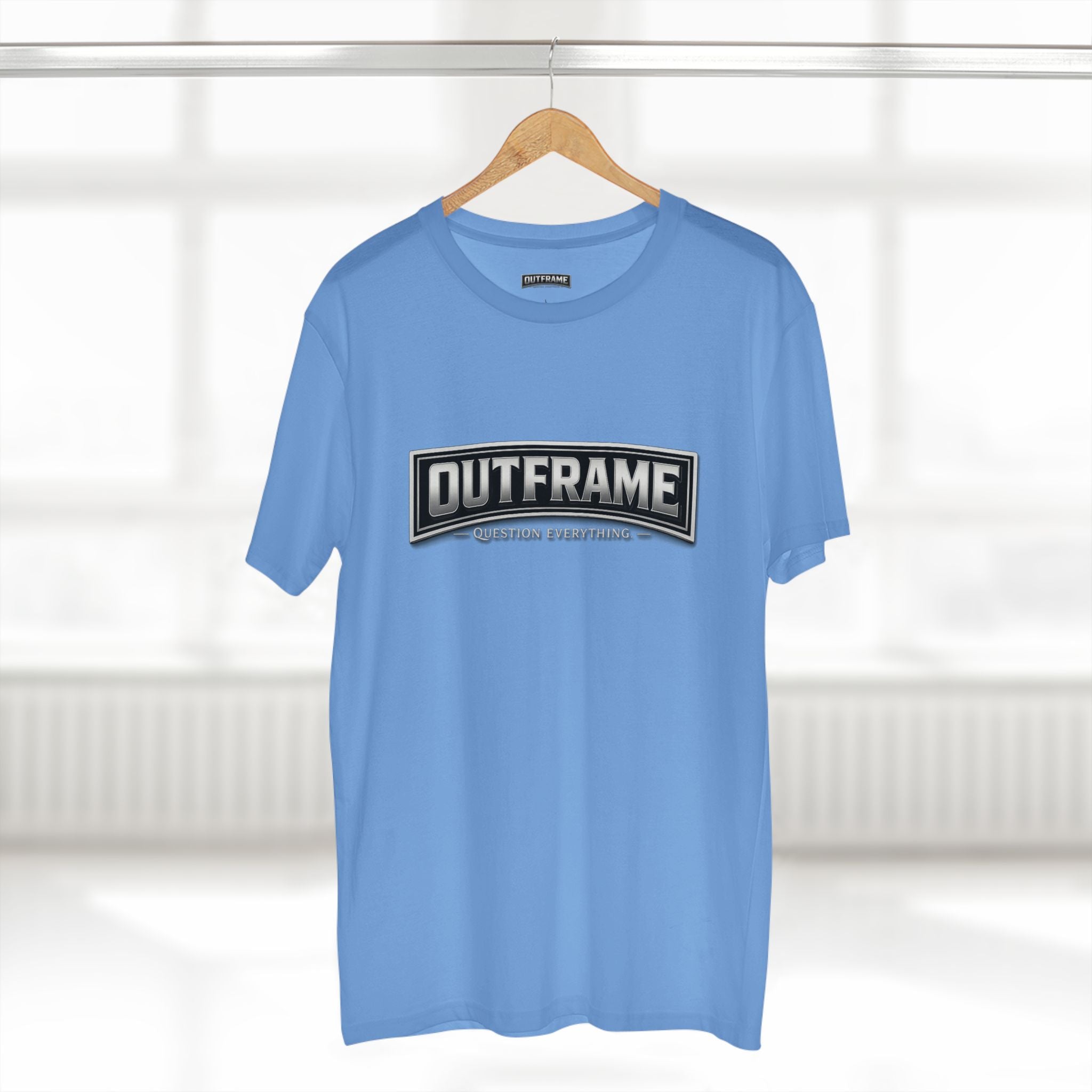 OUTFRAME® Question Everything. | Premium Minimalist Statement T-Shirt | Essentials Collection