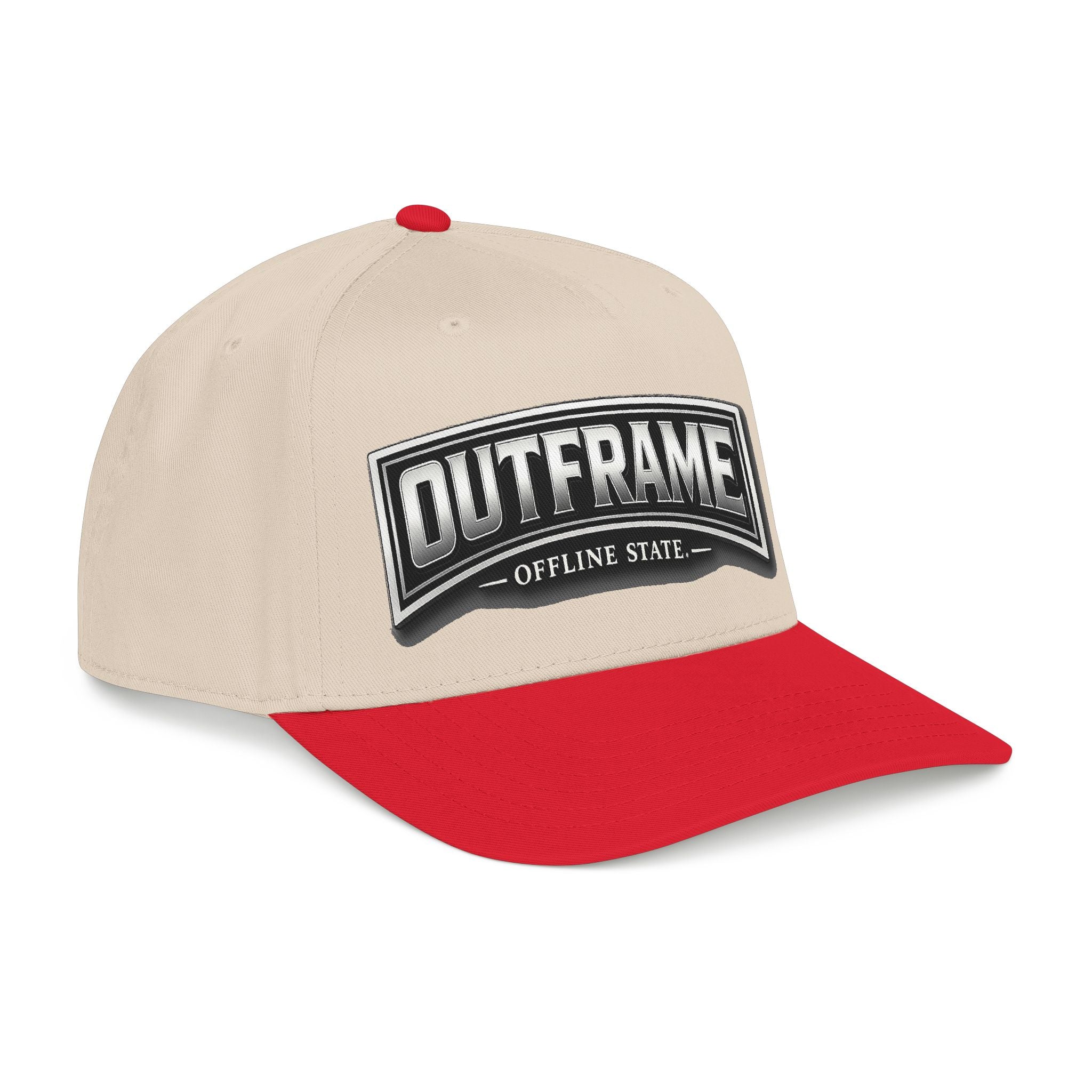 Outframe 'Offline State' Embroidered Baseball Cap — Vintage Arch Logo