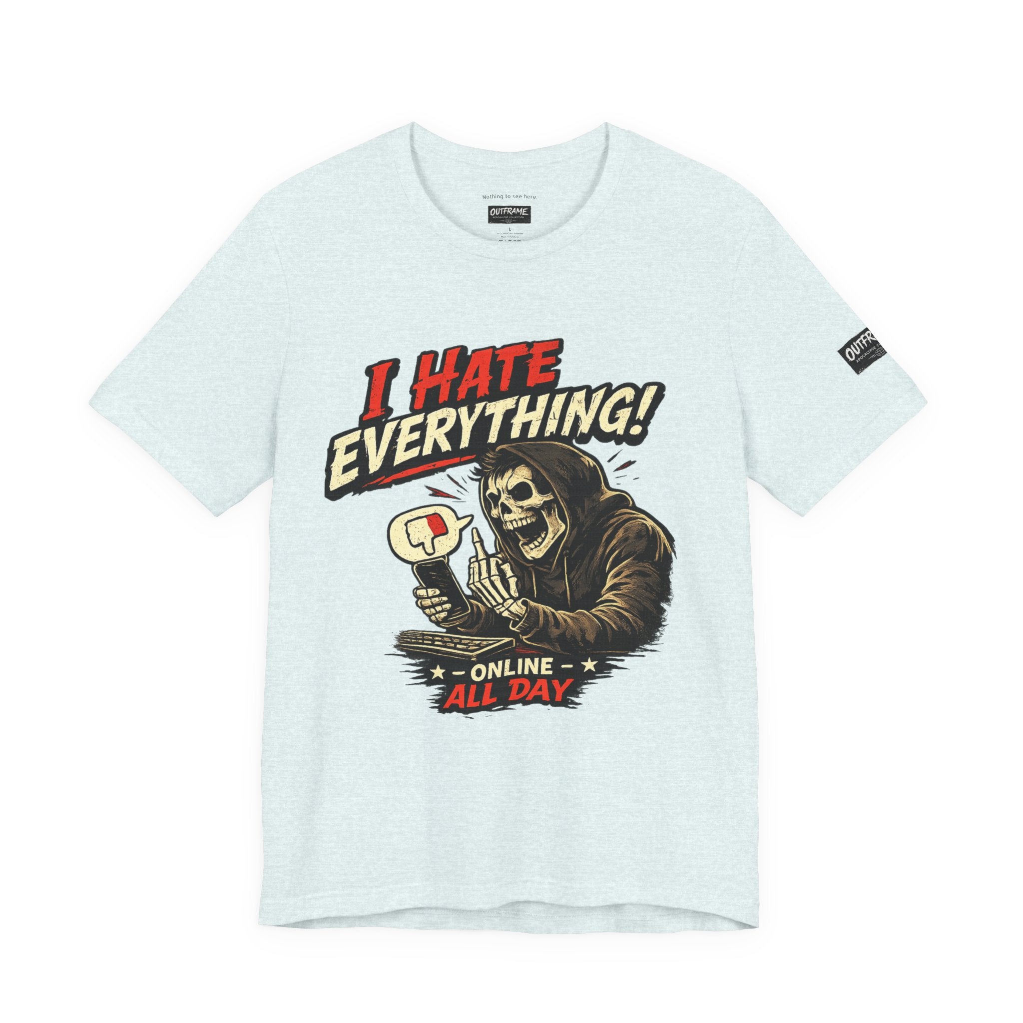 The Internet in 2026 – Hate It. Comment On It. Funny Graphic T-Shirt | OUTFRAME