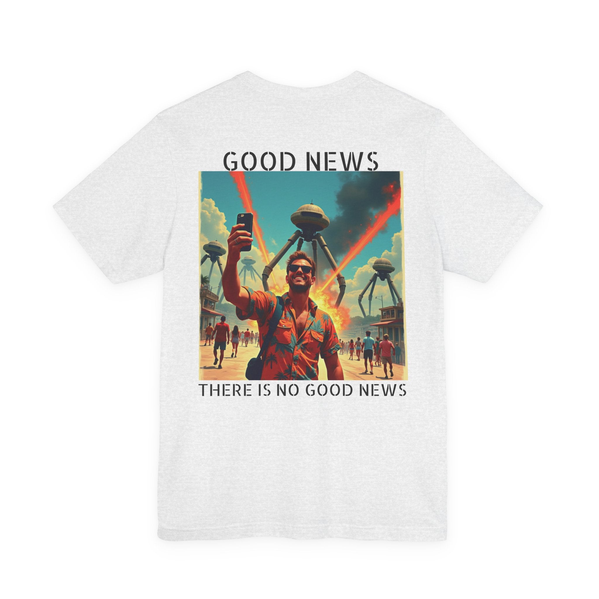 Everything Is Fine – Funny Alien Invasion T-Shirt