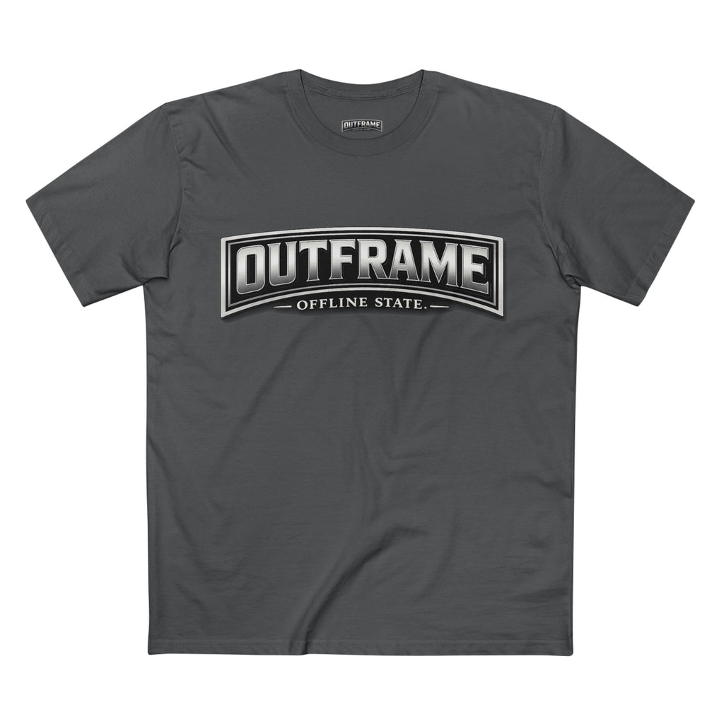 OUTFRAME® Offline State. | Premium Minimalist Statement T-Shirt | Essentials Collection