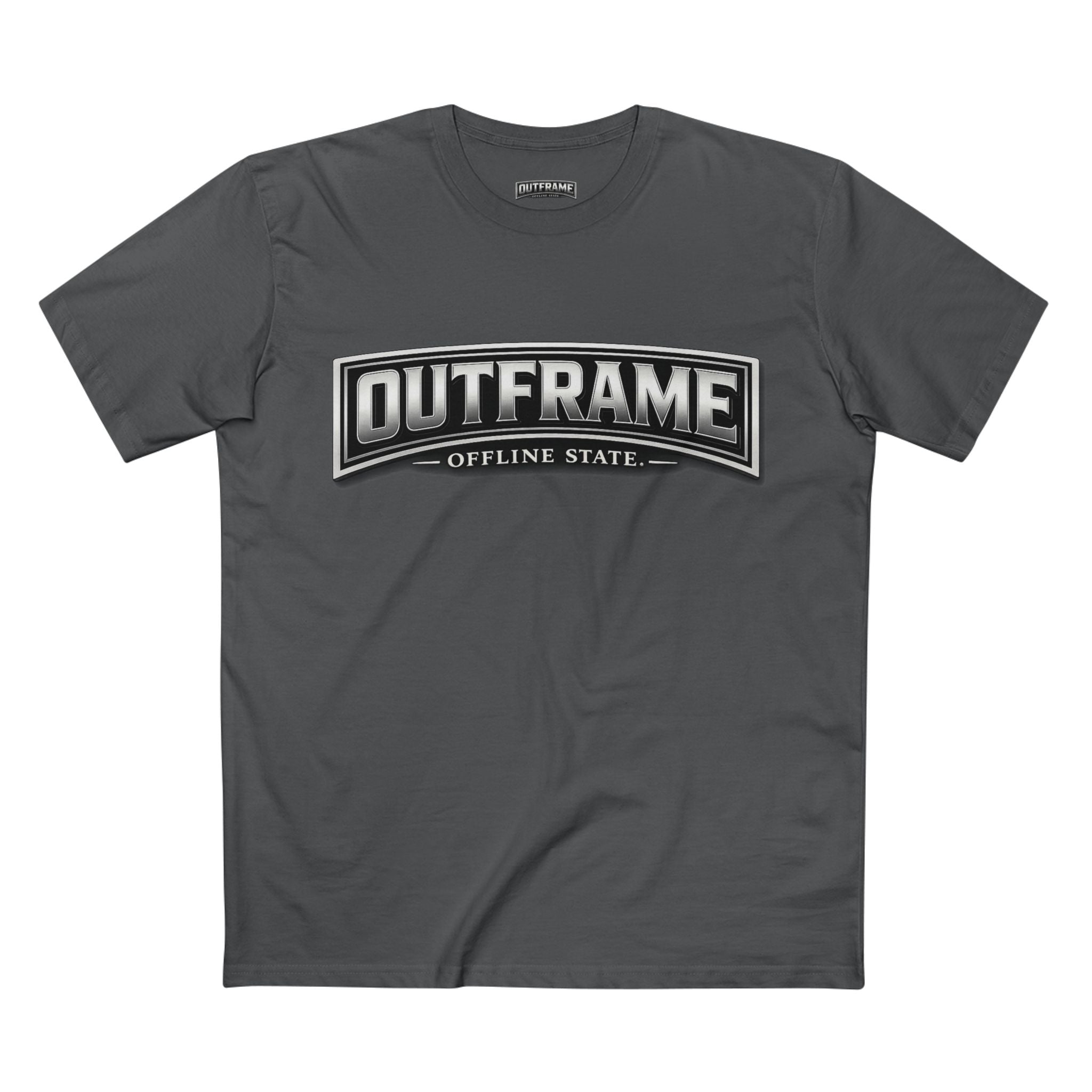 OUTFRAME® Offline State. | Premium Minimalist Statement T-Shirt | Essentials Collection