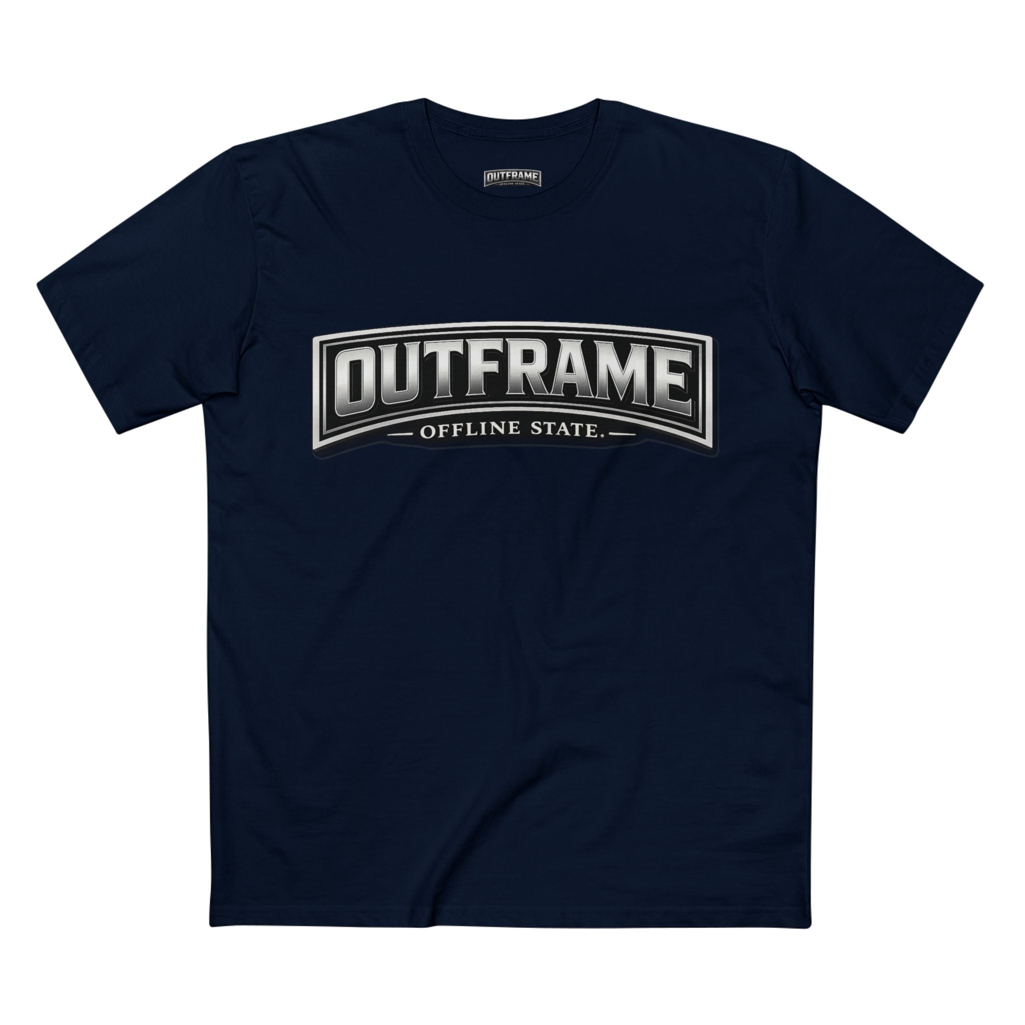 OUTFRAME® Offline State. | Premium Minimalist Statement T-Shirt | Essentials Collection