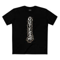OUTFRAME Essentials – Vertical Brush Logo Premium Unisex T-Shirt