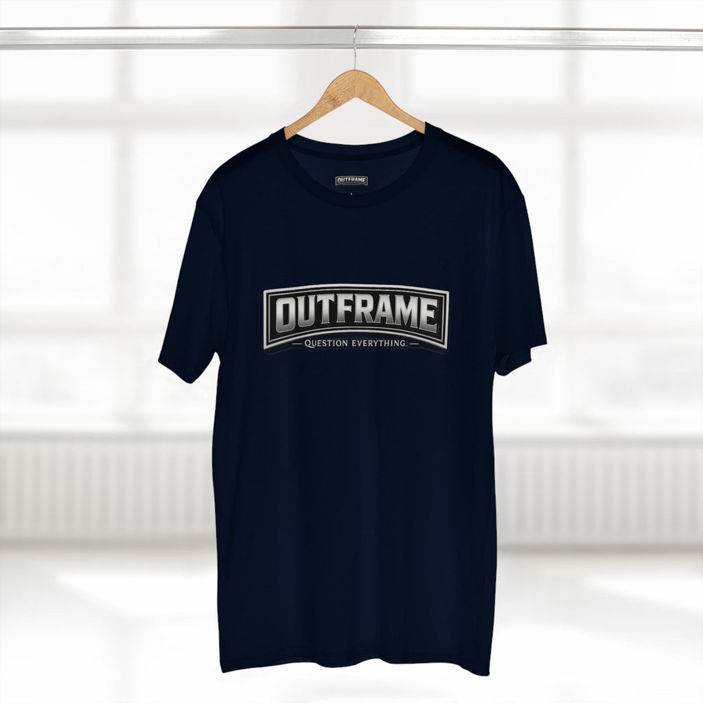 OUTFRAME® Question Everything. | Premium Minimalist Statement T-Shirt | Essentials Collection