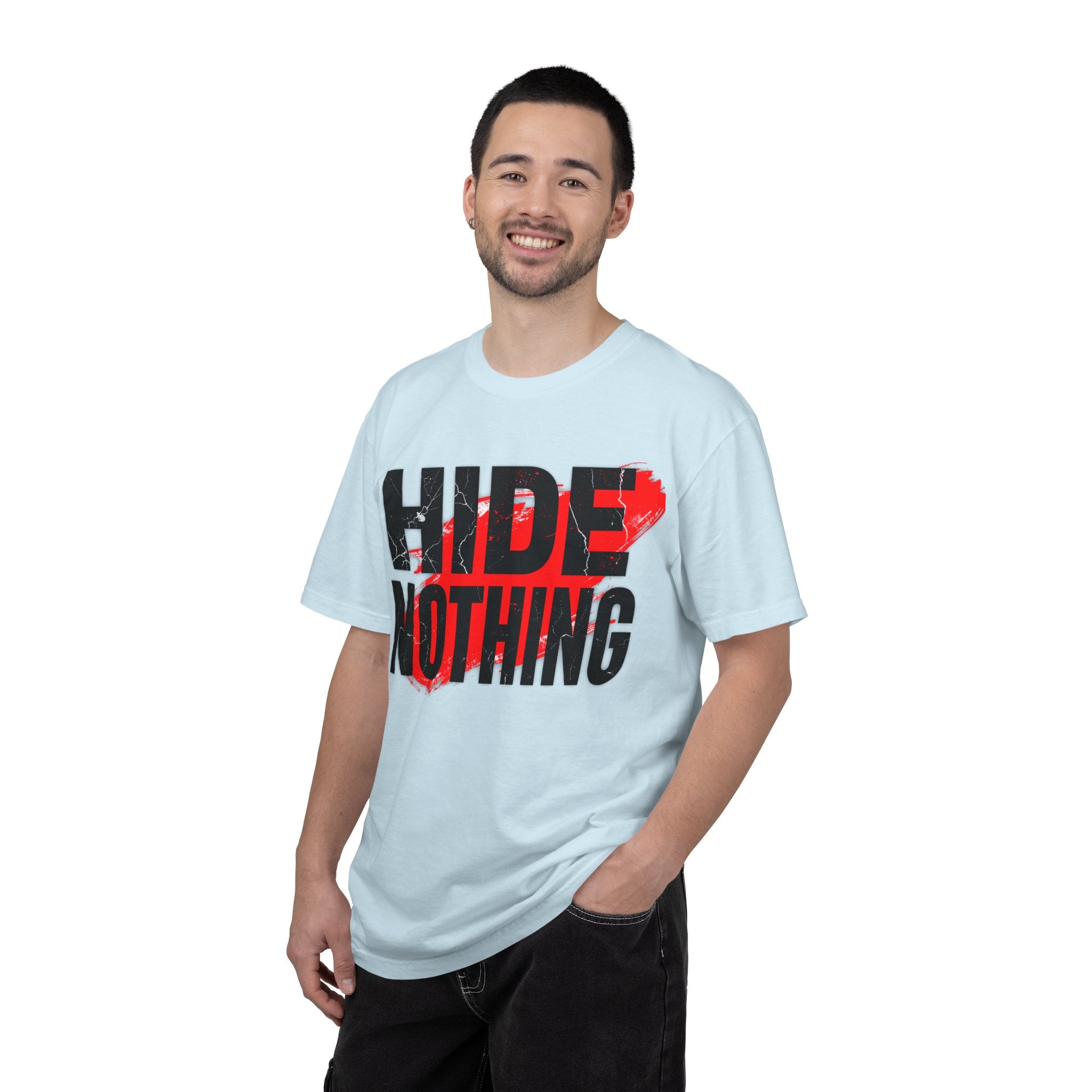 HIDE NOTHING – Dark RAW Hoodie | Outframe