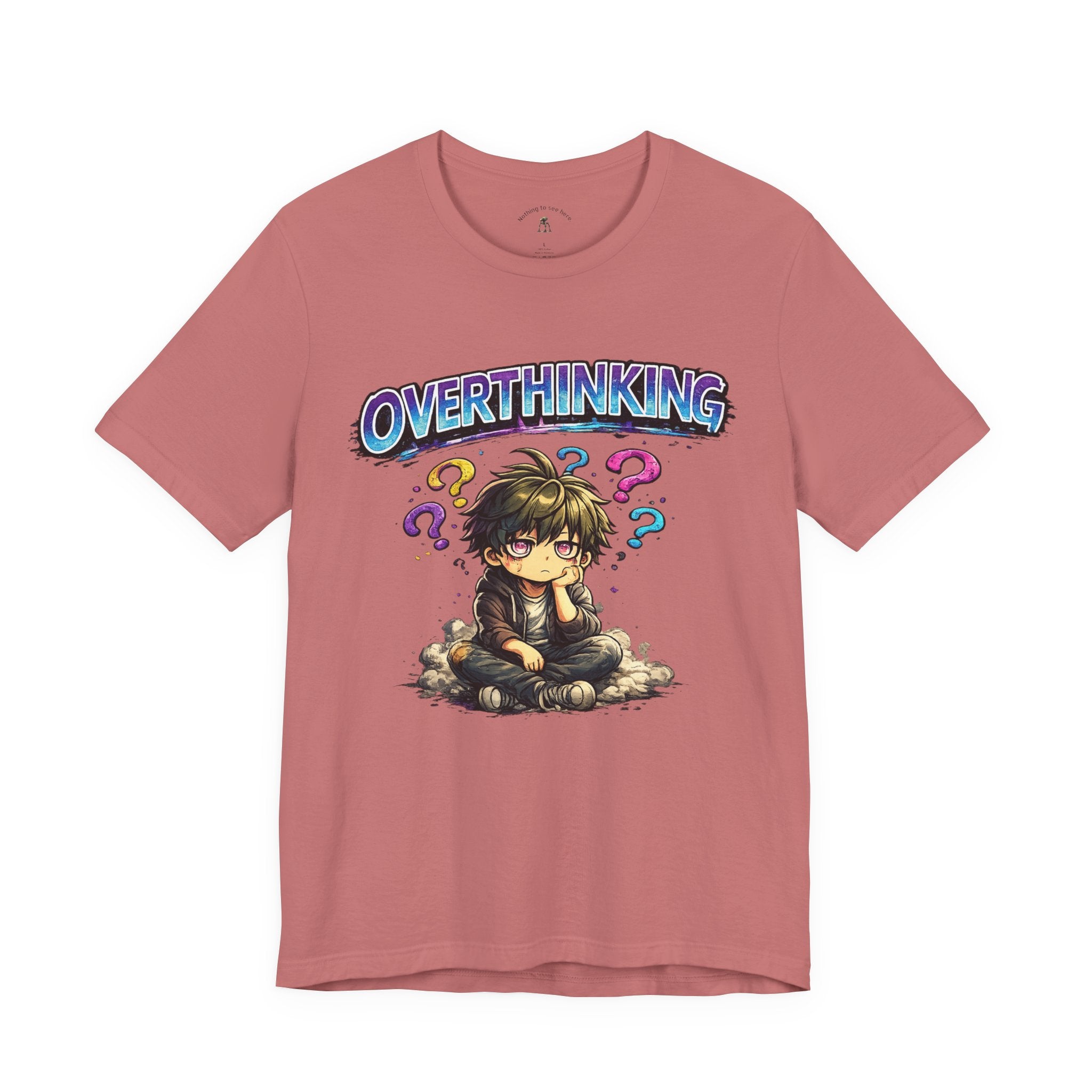 Overthinking – Still Deciding... | Retro Anime Apocalypse T-Shirt