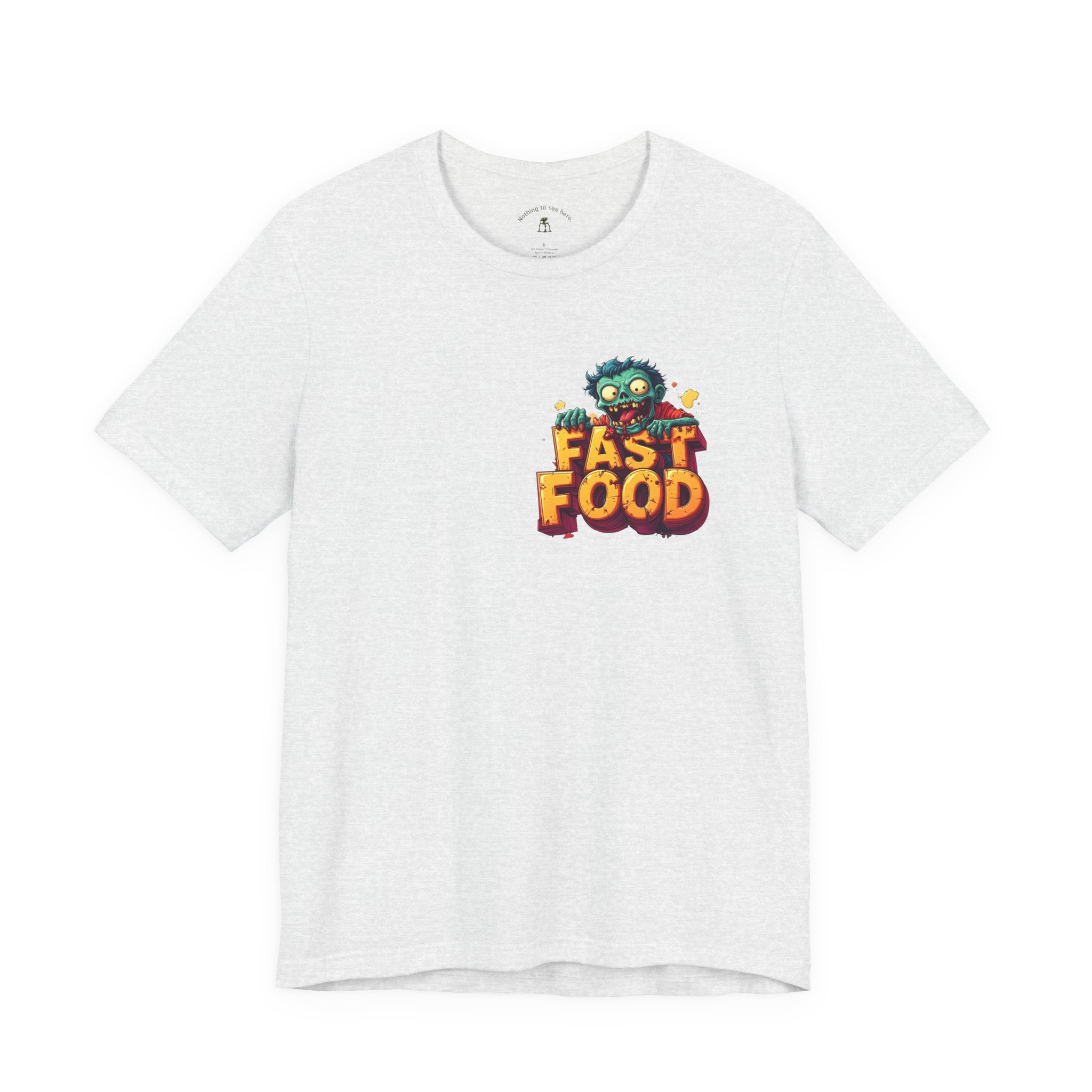 Zombies Don't Even Like Fast Food – Funny Zombie Apocalypse T-Shirt
