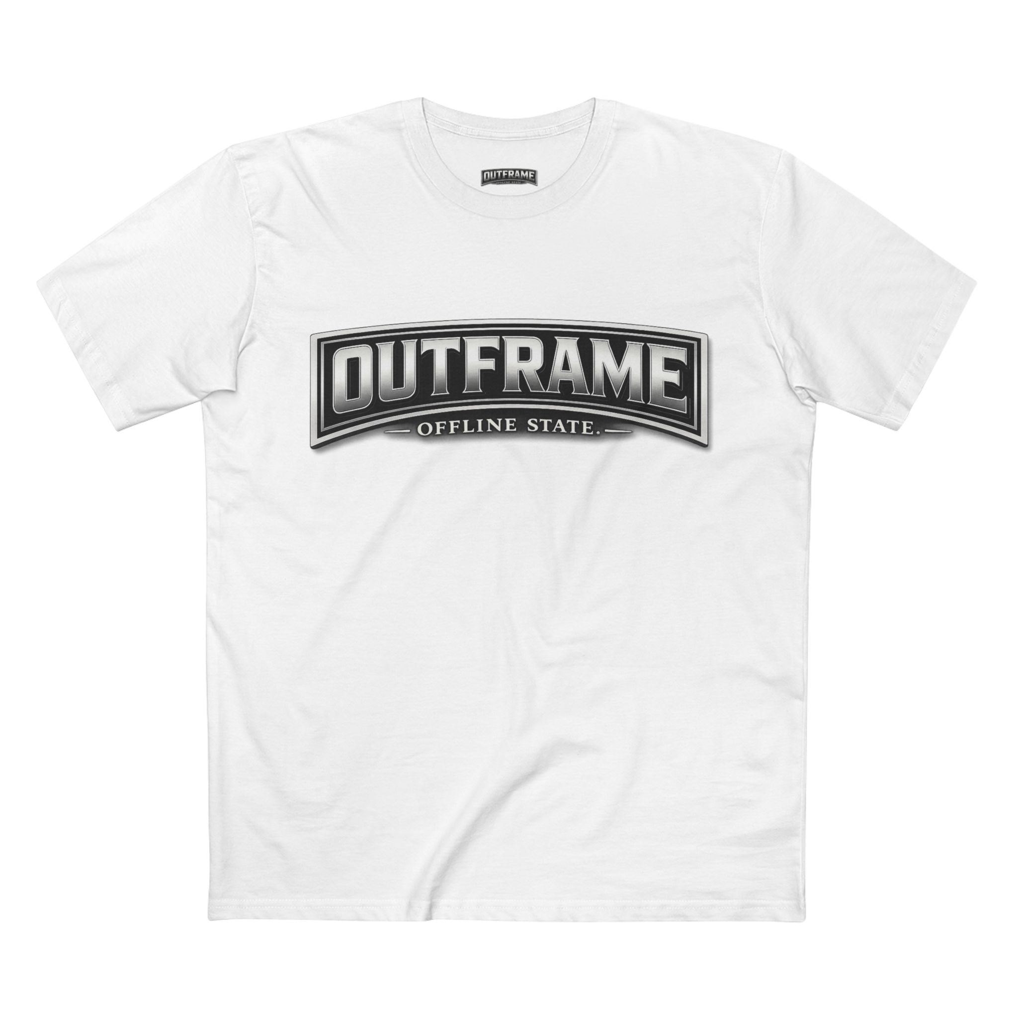 OUTFRAME® Offline State. | Premium Minimalist Statement T-Shirt | Essentials Collection