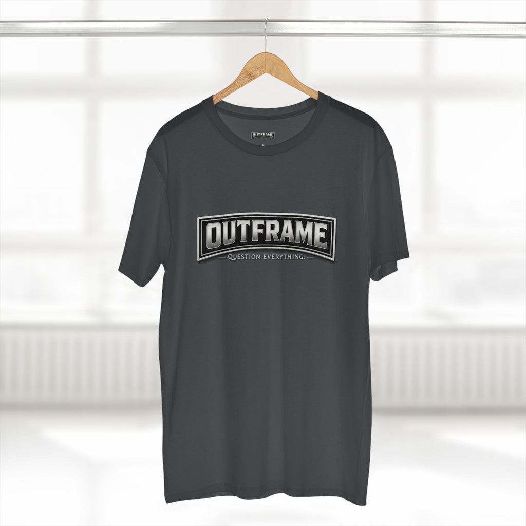 OUTFRAME® Question Everything. | Premium Minimalist Statement T-Shirt | Essentials Collection