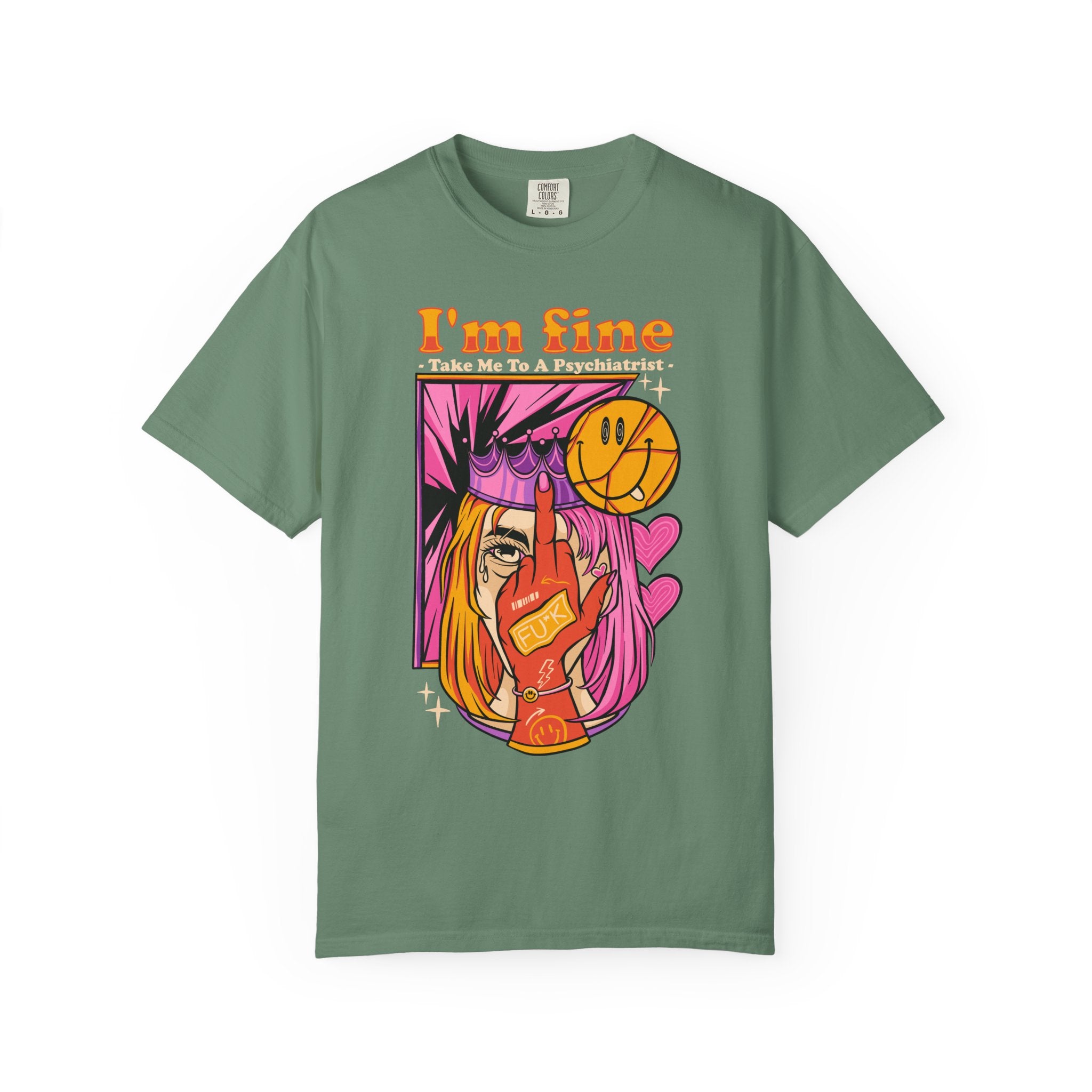 I’M FINE – Irony Street Tee