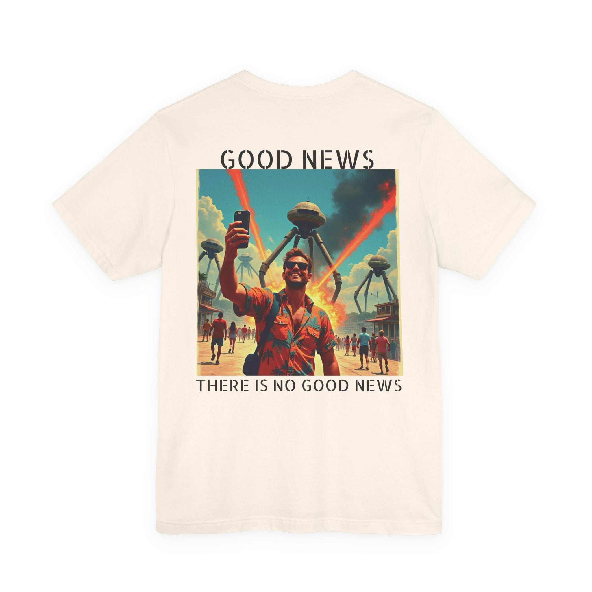 Everything Is Fine – Funny Alien Invasion T-Shirt