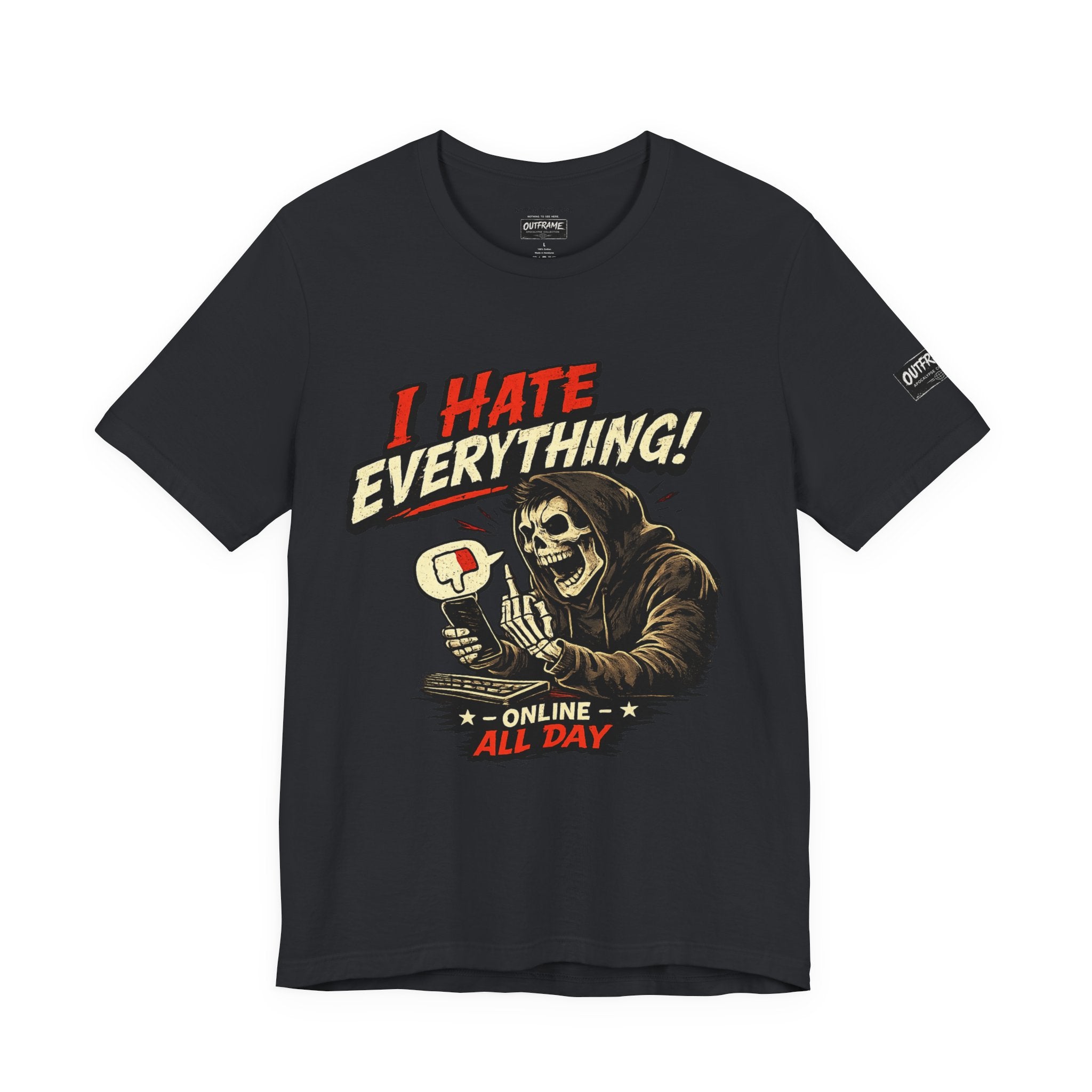 The Internet in 2026 – Hate It. Comment On It. Funny Graphic T-Shirt | OUTFRAME