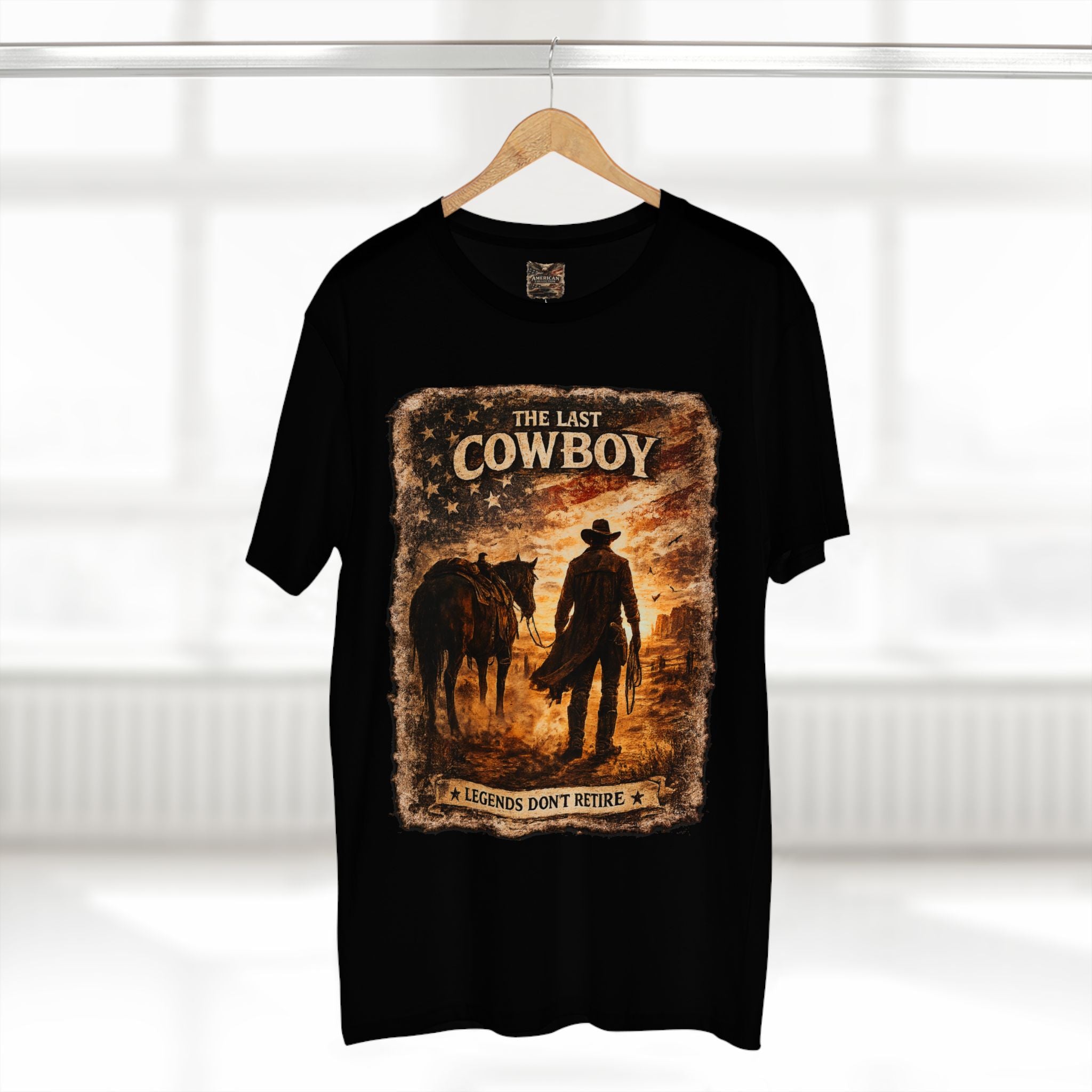 The Last Cowboy – Vintage Western Graphic T-Shirt | American Collection
