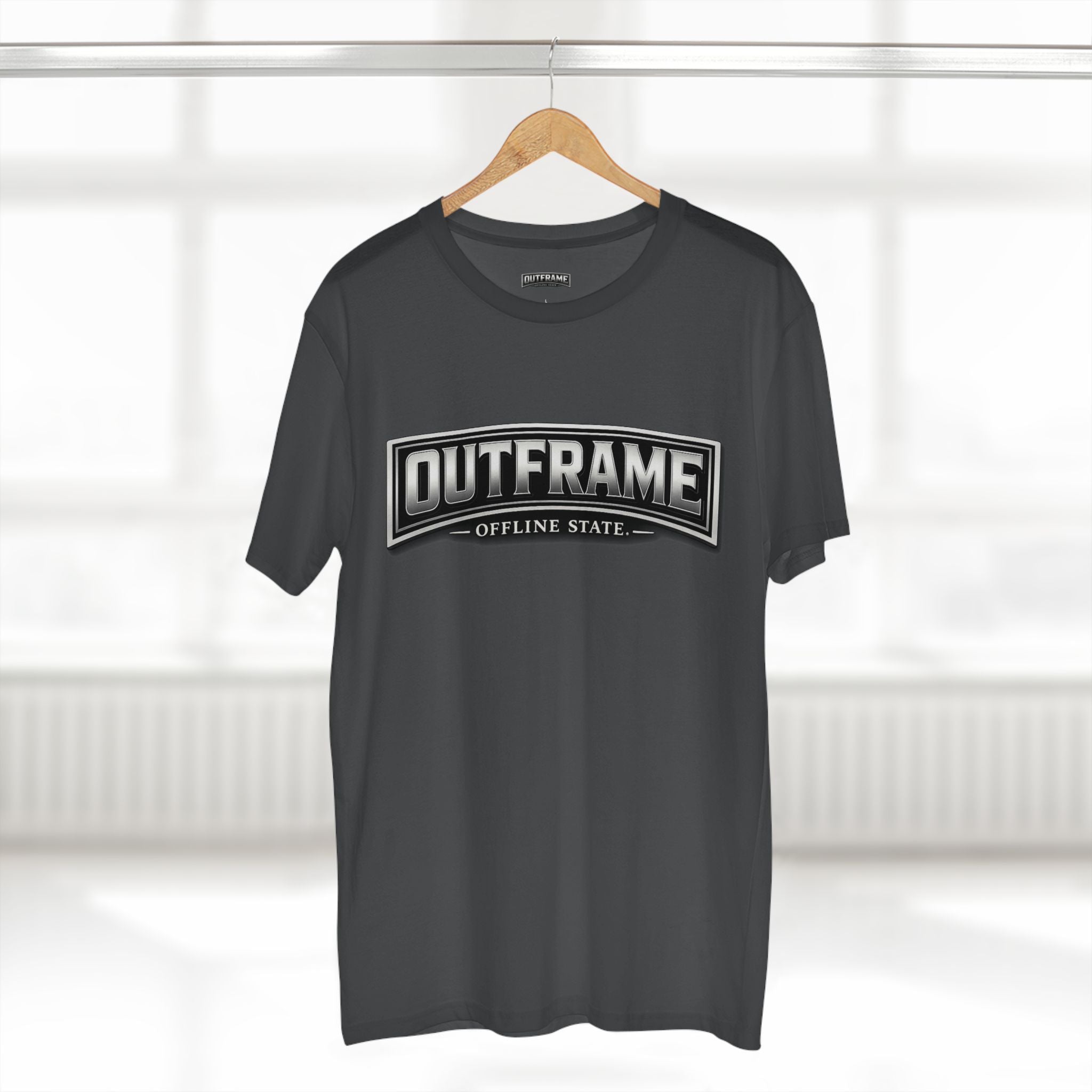 OUTFRAME® Offline State. | Premium Minimalist Statement T-Shirt | Essentials Collection
