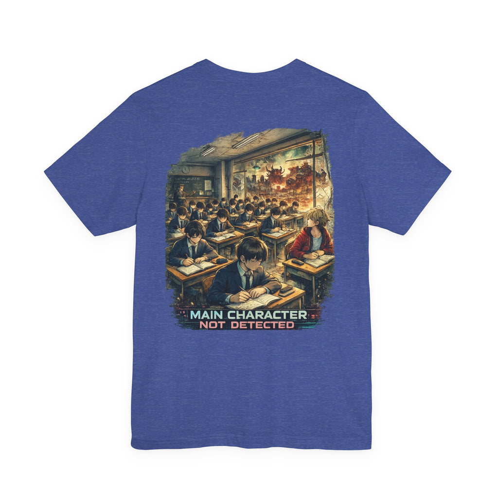 NPC MODE – Main Character Not Detected | Retro Anime Apocalypse T-Shirt
