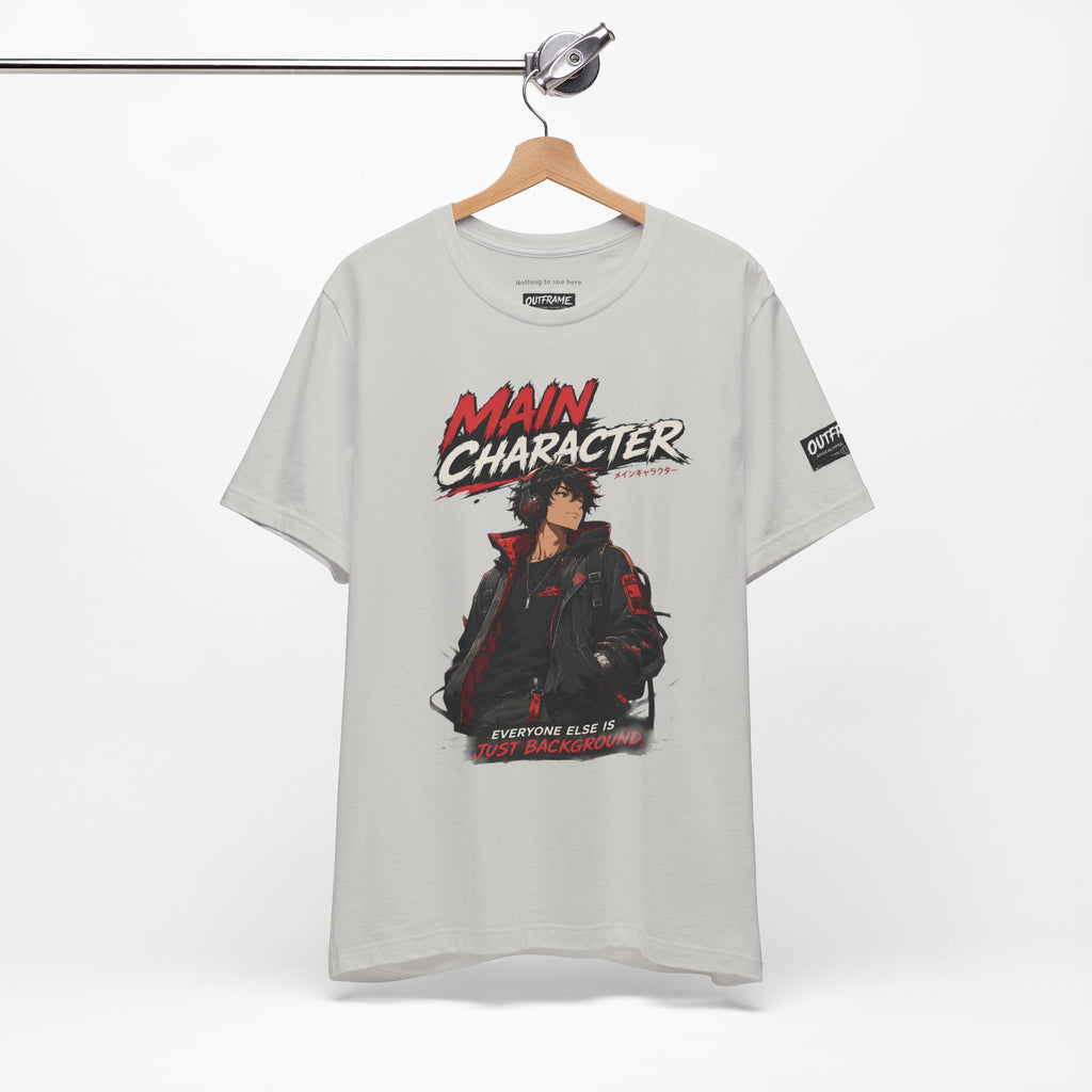 Main Character Graphic Tee — "Your Story Starts Here" Anime Streetwear