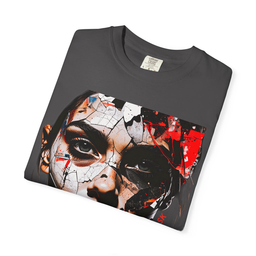 CRACK THE MASK – Dark Statement Graphic Tee