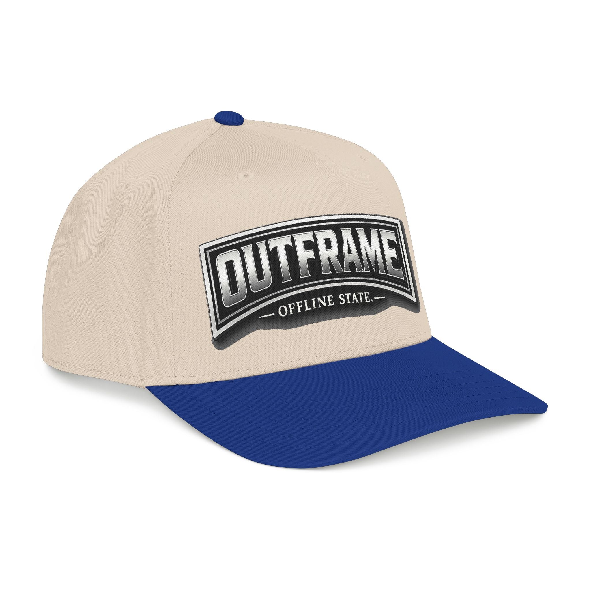 Outframe 'Offline State' Embroidered Baseball Cap — Vintage Arch Logo