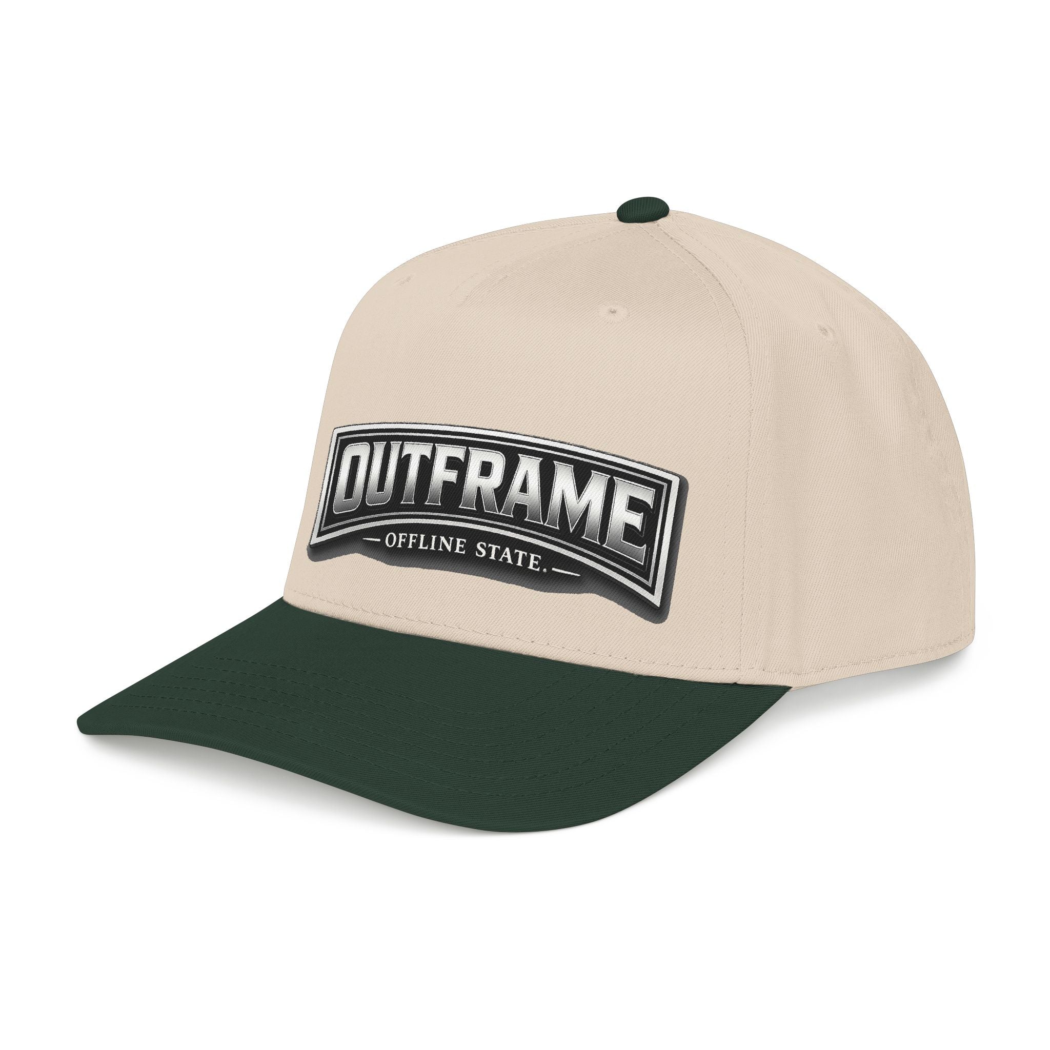 Outframe 'Offline State' Embroidered Baseball Cap — Vintage Arch Logo