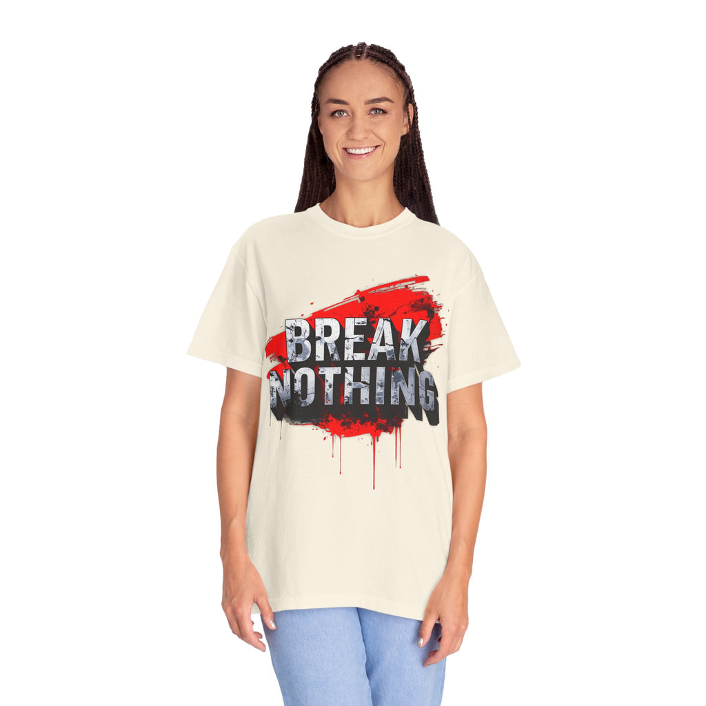 BREAK NOTHING – RAW Statement Hoodie | Outframe