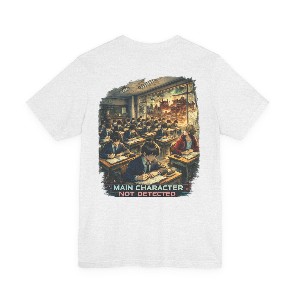 NPC MODE – Main Character Not Detected | Retro Anime Apocalypse T-Shirt