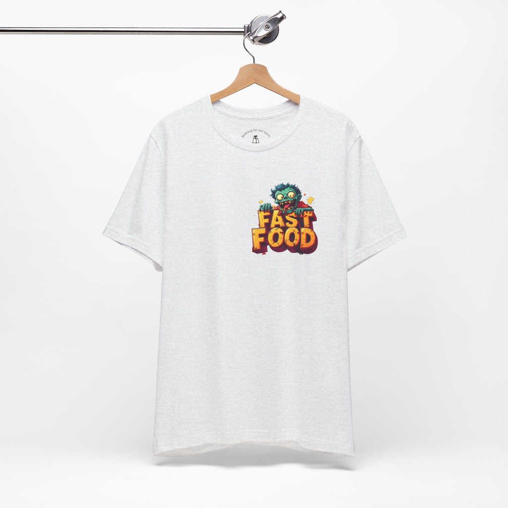 Zombies Don't Even Like Fast Food – Funny Zombie Apocalypse T-Shirt