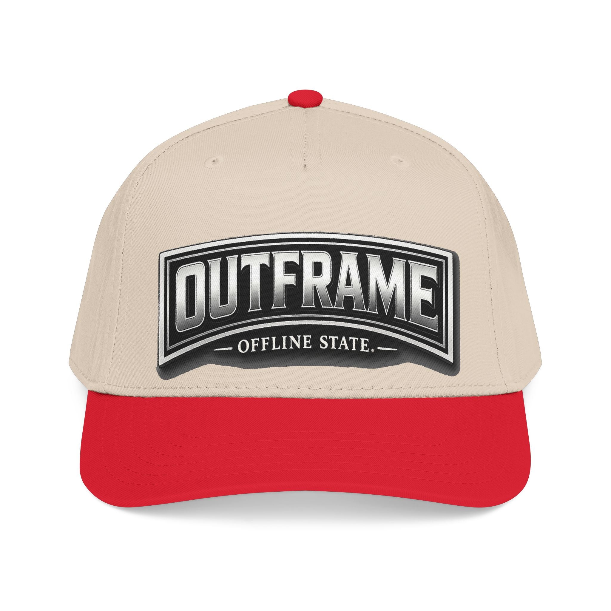 Outframe 'Offline State' Embroidered Baseball Cap — Vintage Arch Logo