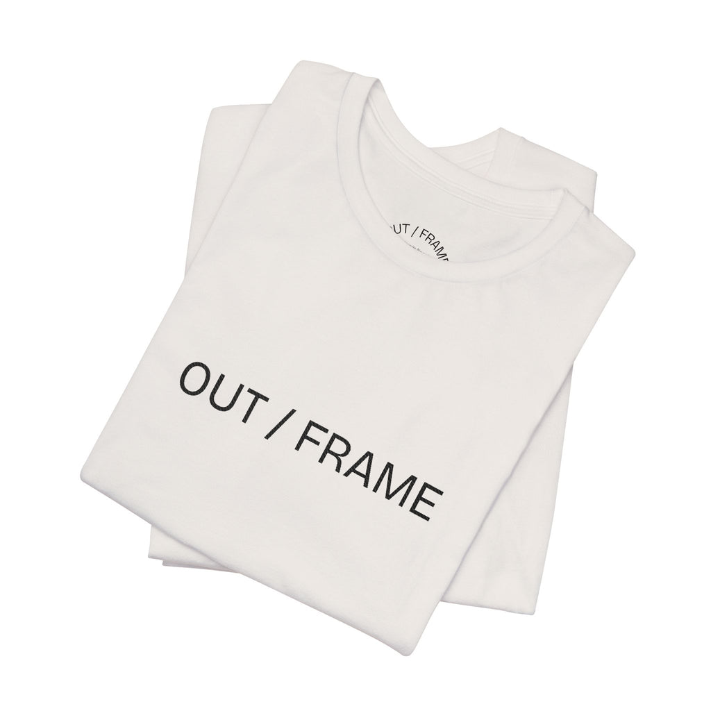 OUTFRAME Minimal Logo Tee – Light Edition