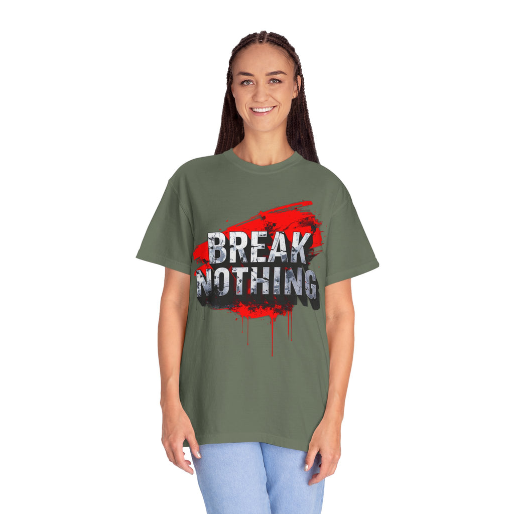 BREAK NOTHING – RAW Statement Hoodie | Outframe