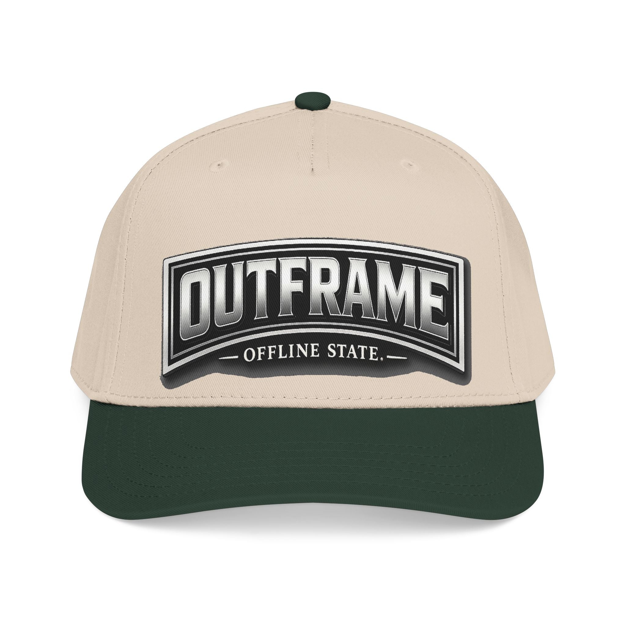 Outframe 'Offline State' Embroidered Baseball Cap — Vintage Arch Logo