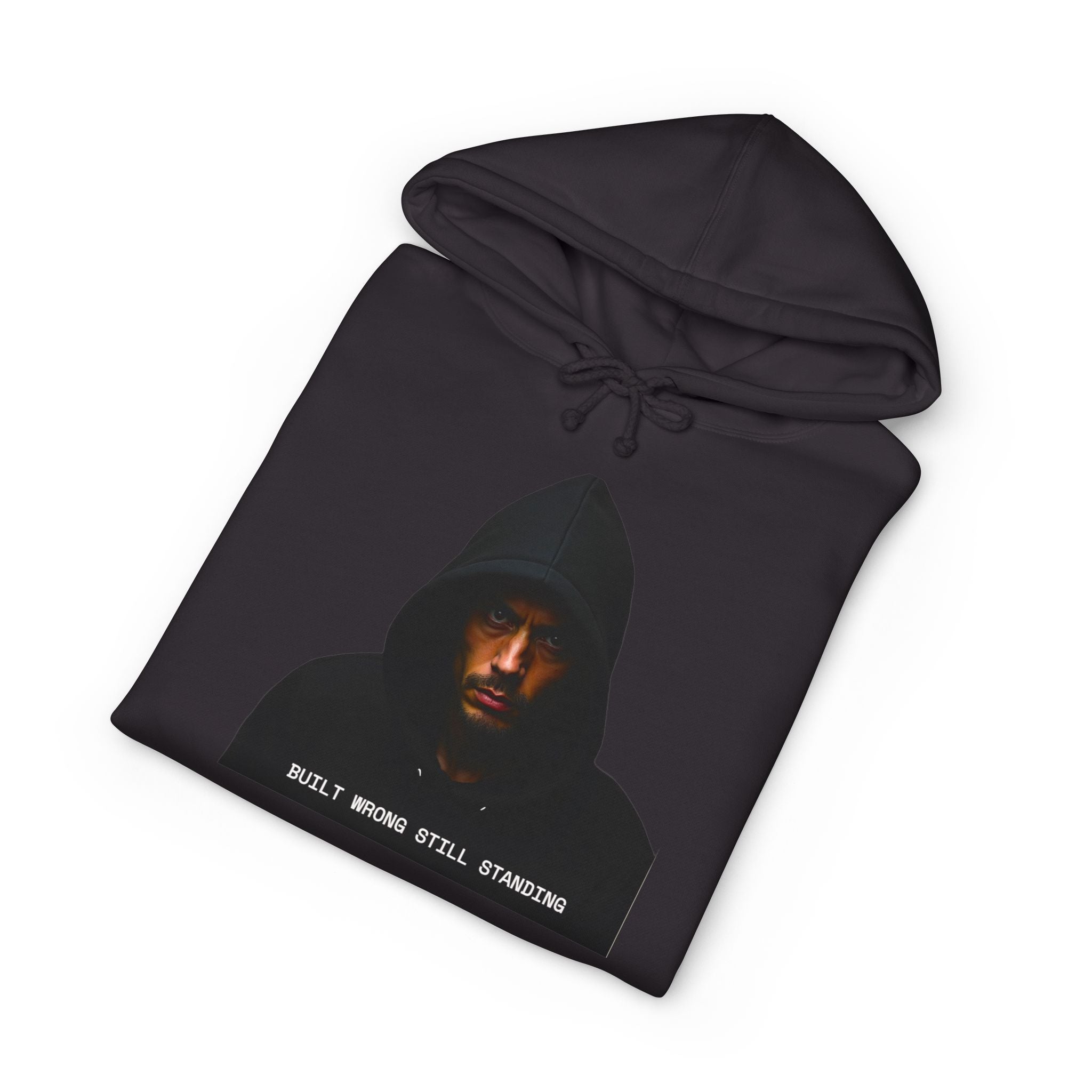Built Wrong. Still Standing. – RAW Hoodie