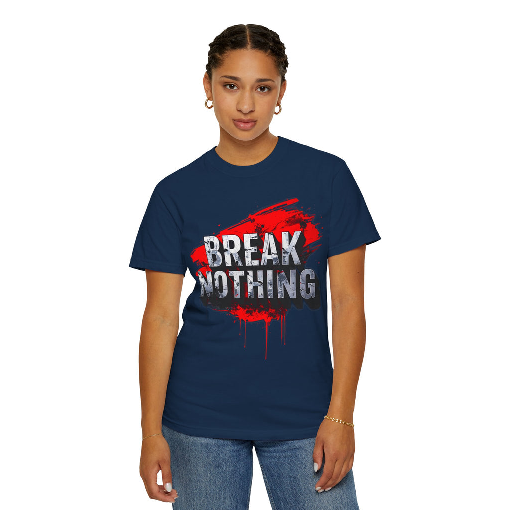 BREAK NOTHING – RAW Statement Hoodie | Outframe