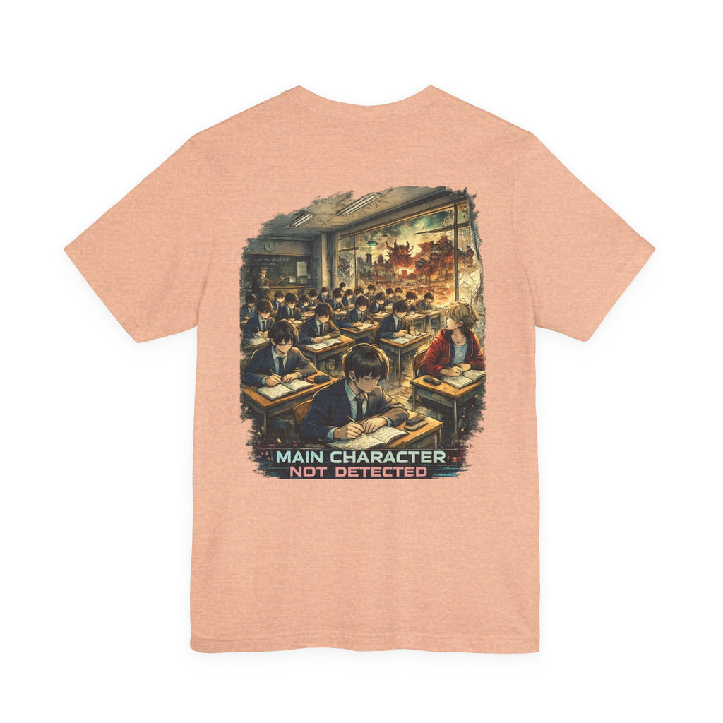 NPC MODE – Main Character Not Detected | Retro Anime Apocalypse T-Shirt