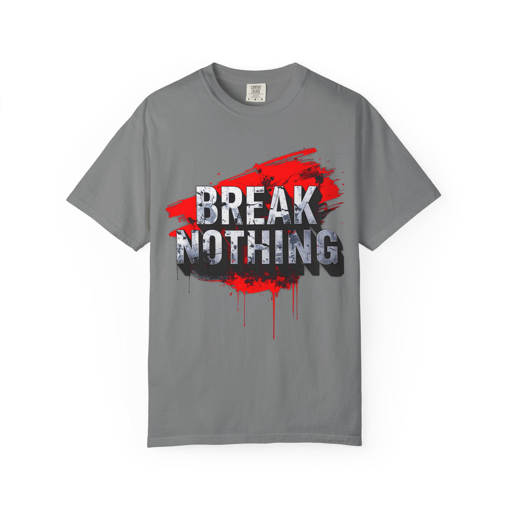 BREAK NOTHING – RAW Statement Hoodie | Outframe
