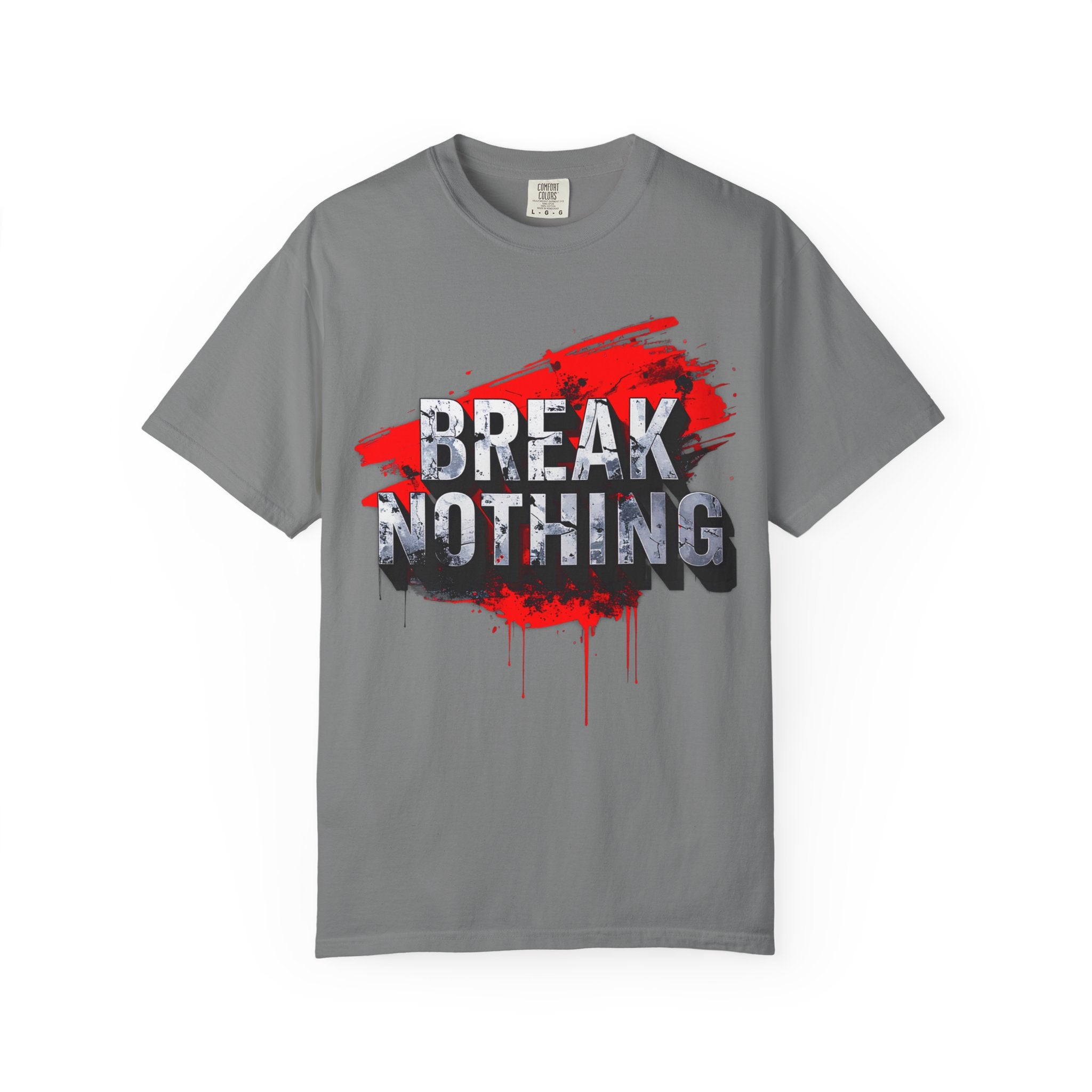BREAK NOTHING – RAW Statement Hoodie | Outframe