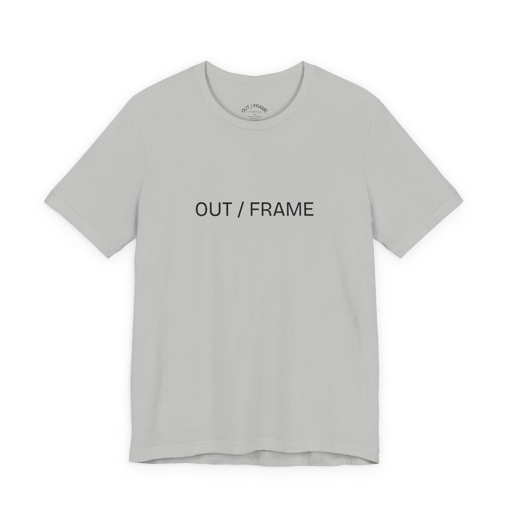 OUTFRAME Minimal Logo Tee – Light Edition