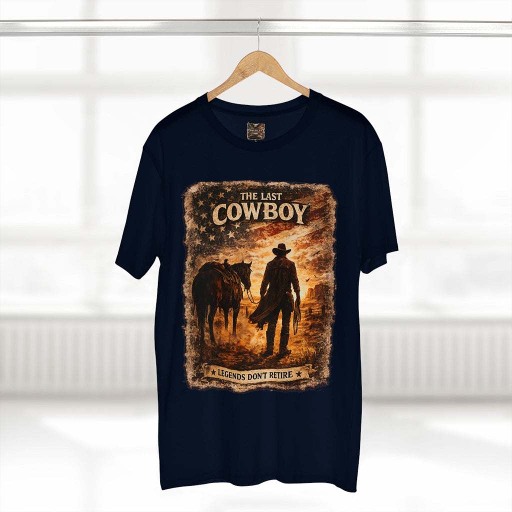 The Last Cowboy – Vintage Western Graphic T-Shirt | American Collection