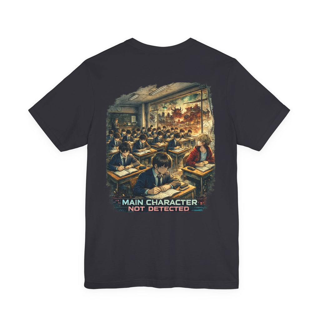 NPC MODE – Main Character Not Detected | Retro Anime Apocalypse T-Shirt