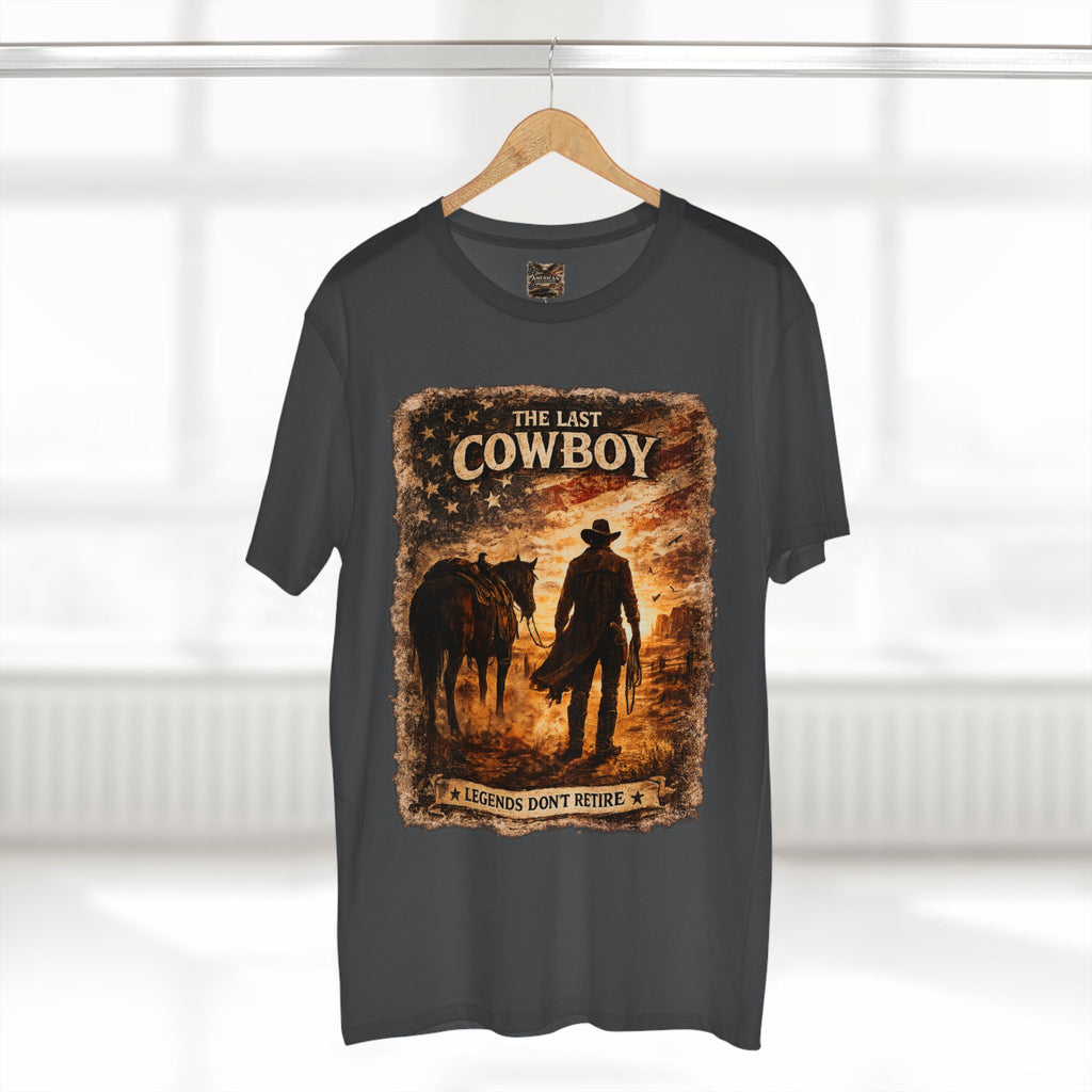The Last Cowboy – Vintage Western Graphic T-Shirt | American Collection