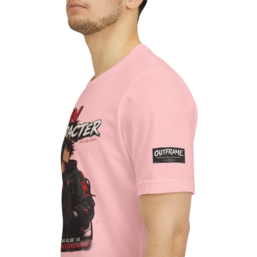 Main Character Graphic Tee — "Your Story Starts Here" Anime Streetwear