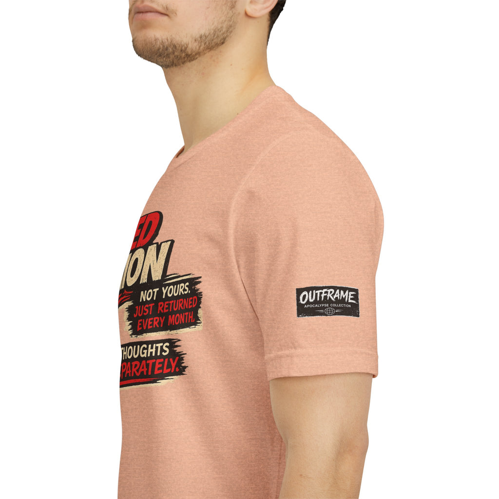 OUTFRAME™ RENTED OPINION | Retro Apocalypse Graphic T-Shirt | Vintage Social