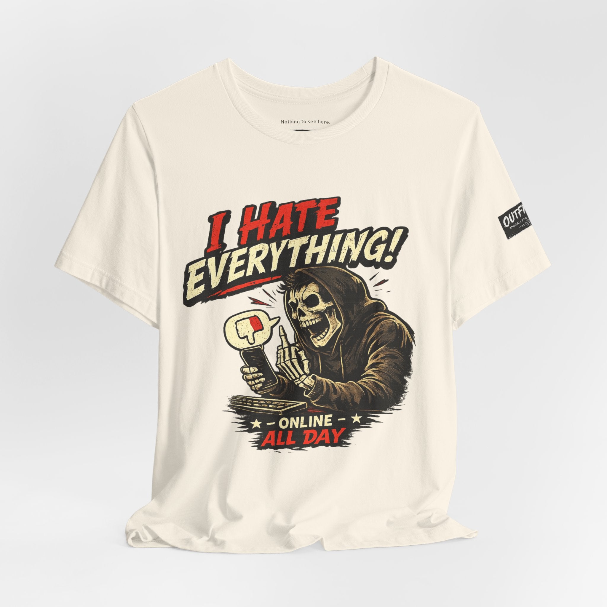 The Internet in 2026 – Hate It. Comment On It. Funny Graphic T-Shirt | OUTFRAME