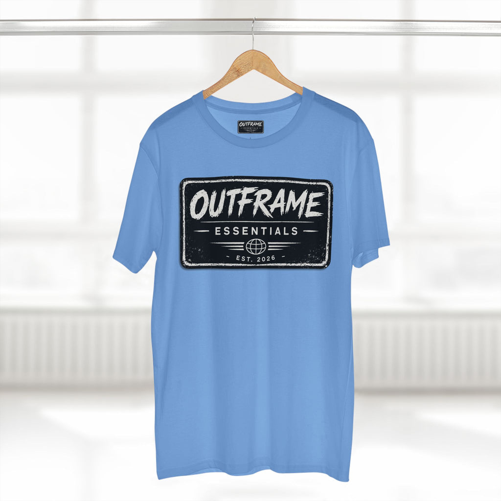 OUTFRAME® Essentials Logo T-Shirt | Premium Minimalist Streetwear | Signature Collection