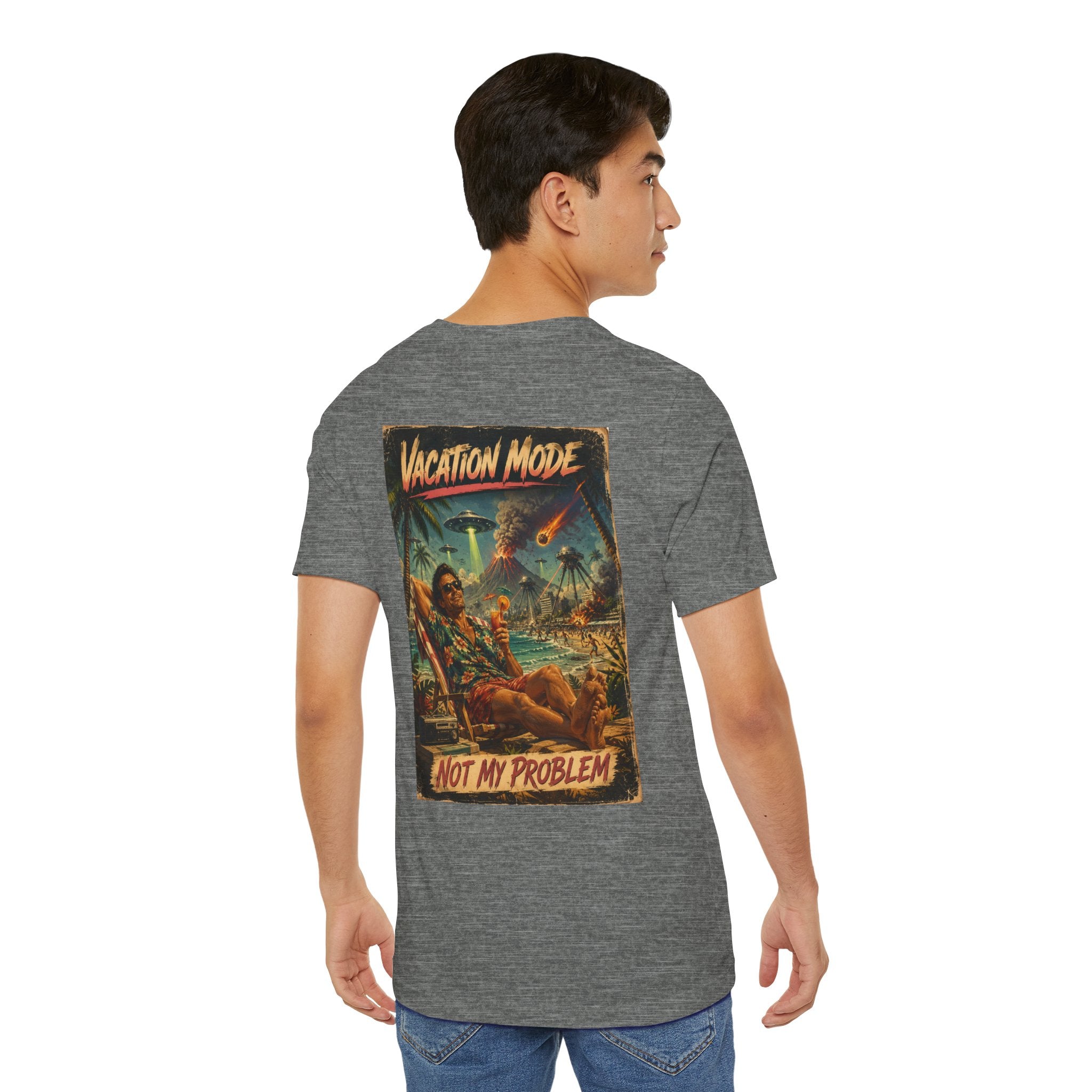 Vacation Mode - Not My Problem Funny Apocalypse T-Shirt