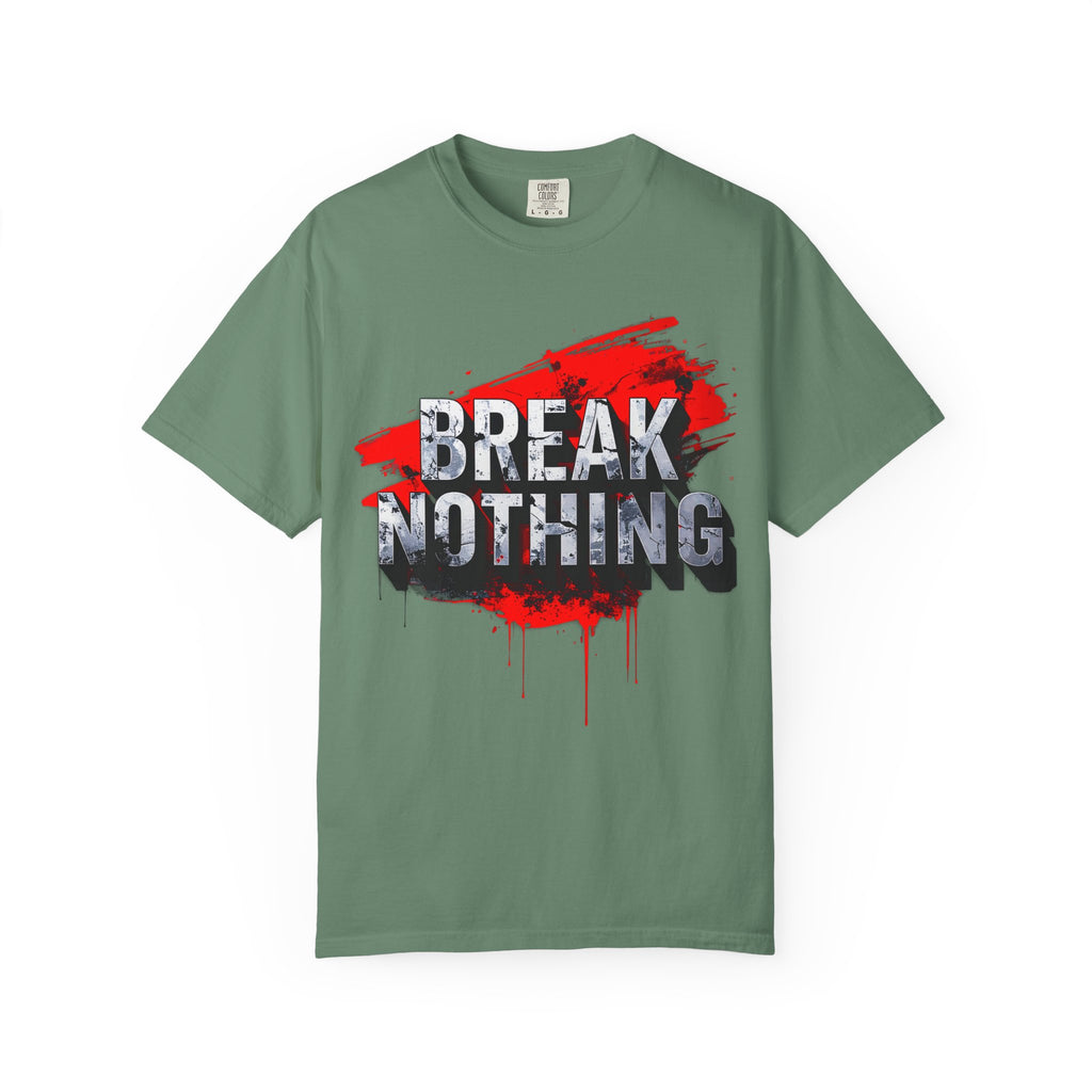BREAK NOTHING – RAW Statement Hoodie | Outframe