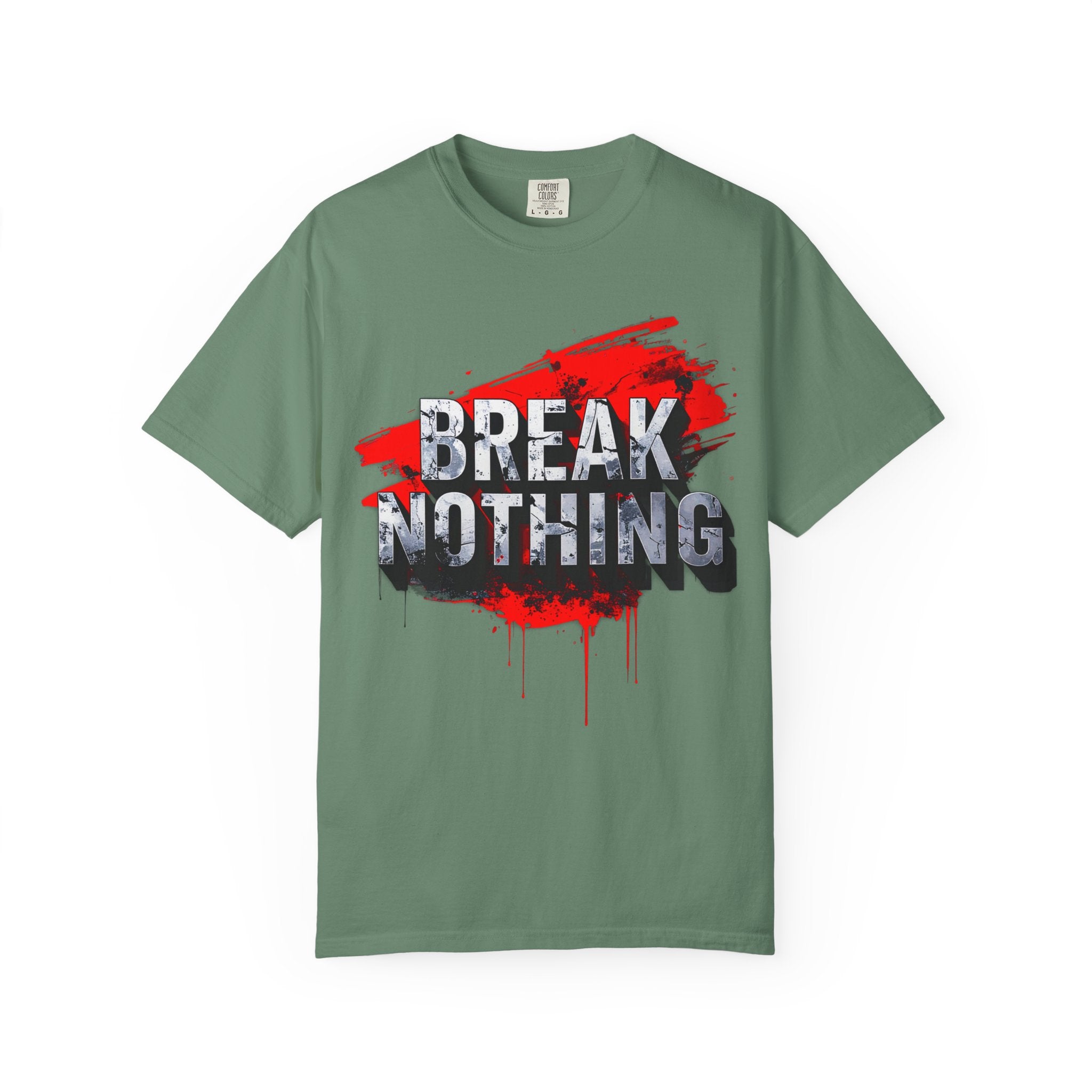 BREAK NOTHING – RAW Statement Hoodie | Outframe