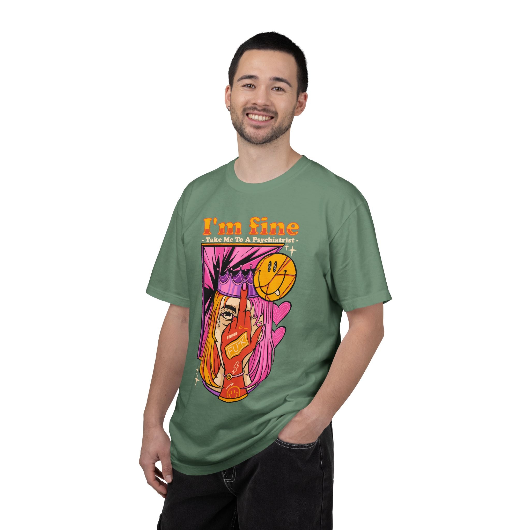 I’M FINE – Irony Street Tee